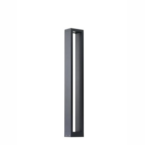 Stalp de exterior CAVALIO 80 IP65 3000K gri inchis