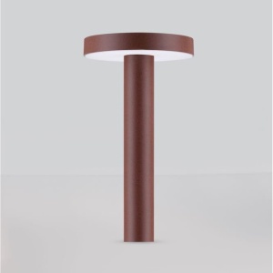 Stalp de exterior pentru terasa sau gradina, MOOD maro H-20cm 233150 universul-luminii.ro
