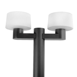 Stalp exterior 74435+doua globuri 74429 Muffin