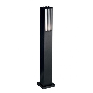 Stalp exterior H-80cm, finisaj negru, MARTE PT1 092232