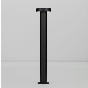Stalp exterior IP65 LED 3000K GONG negru H-60cm - Img 3