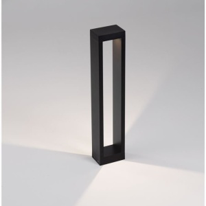 Stalp exterior LED 3000K IP65 DOLIX negru, H-60cm - Img 7