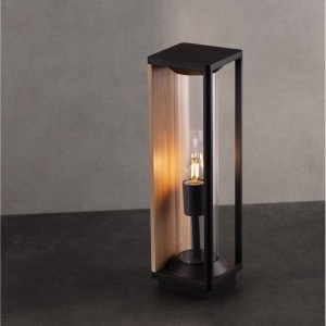Stalp iluminat exterior decorativ IP65 PACIFIC H-50cm 229610 universul-luminii.ro