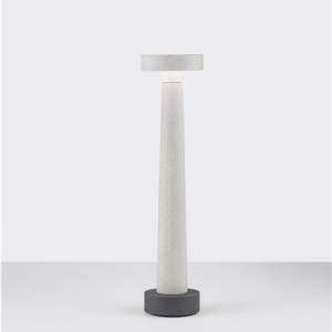 Stalp LED din ciment pentru exterior IP65 Cram White H-50cm 250690 universul-luminii.ro