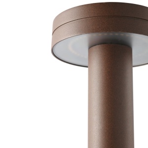 Stalp LED iluminat exterior IP65 ESPO H-35cm maro rustic - Img 5