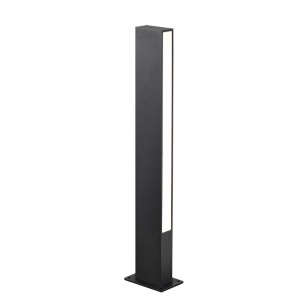 Stalp LED iluminat exterior IP65 LOTUS H-60cm negru