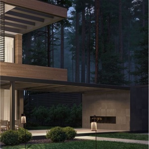 Stalp LED iluminat exterior IP65 MOTLEY H-100cm negru 559000 universul-luminii.ro