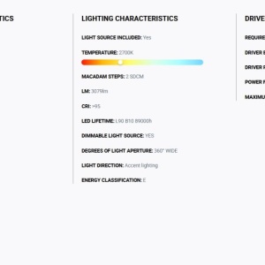 Stalp LED iluminat exterior simetric 360º wide IP65 RUSH 310cm 2700K CASAMBI 218350 universul-luminii.ro