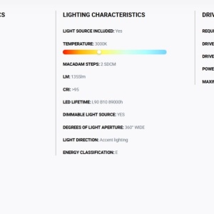 Stalp LED iluminat exterior simetric 360º wide IP65 RUSH 80cm 3000K DALI 218210 universul-luminii.ro