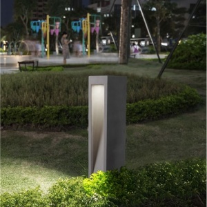 Stalp LED mic pentru exterior design modern IP65 Barco 129890 universul-luminii.ro