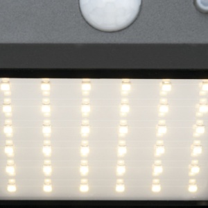 Stalp LED solar iluminat exterior cu senzor de miscare IP65 VOLTA 235860 universul-luminii.ro