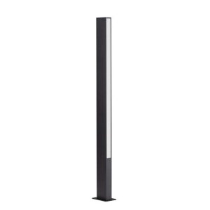 Stalp negru de exterior LED IP65 Stor H-100cm