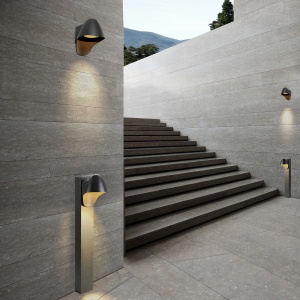 Stalp pentru iluminat exterior design modern IP54 MATERA H-60cm 70800 universul-luminii.ro