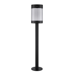 Stalp solar cu senzor de miscare, protectie IP44, Coupar negru 167340 universul-luminii.ro