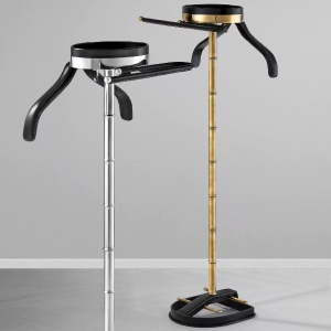Suport haine design LUX McKinsey, alama antic/ negru - Img 2