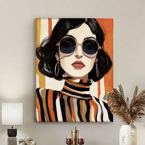 Tablou de perete decorativ Orange 90x120cm - Img 3