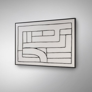 Tablou de perete pictura acrilica Laberinto 83x123cm - Img 3