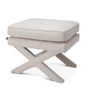 Taburete Cordoba, boucle crem 115217 HZ