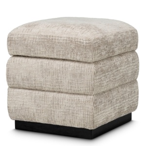 Taburete cu spatiu de depozitare Valmont, Creststone beige
