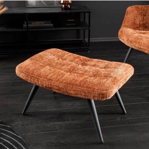 Taburete, suport pentru picioare SCANDINAVIA maro rustic