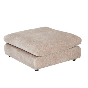 Taburete, Suport picioare SOHO 100cm, material chenille bej
