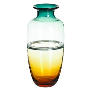 Vas din sticla, Vaza eleganta din sticla VERDE-AMARILLO SX-108613