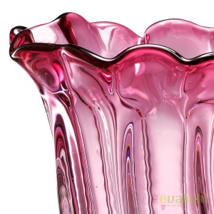 Vaza design elegant Caliente L roz 112568 HZ - Img 3