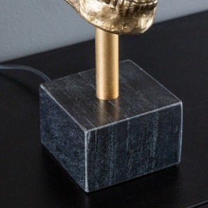Veioza design deosebit Skull 56cm 145780 universul-luminii.ro