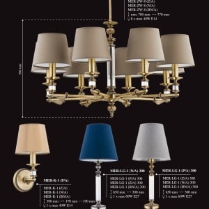 Veioza eleganta design clasic MERANO 186540 universul-luminii.ro