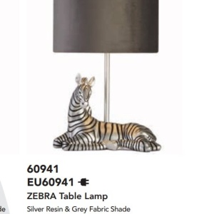 Veioza, Lampa de masa decorativa Zebra 136840 universul-luminii.ro