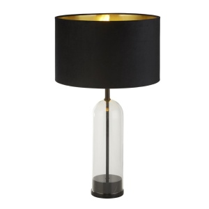 Veioza/Lampa de masa design decorativ Oxford negru
