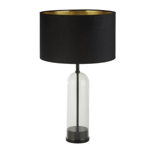 Veioza/Lampa de masa design decorativ Oxford negru 139850 universul-luminii.ro