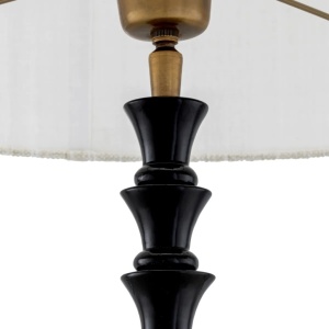 Veioza, Lampa de masa design LUX, Lemn, Tesatura, Arabella 244700 universul-luminii.ro