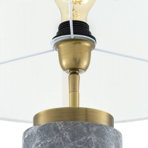 Veioza, Lampa de masa design LUX Lxry, marmura gri 211110 universul-luminii.ro