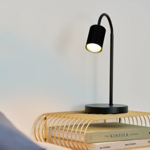 Veioza, lampa de masa design modern Explore negru 117950 universul-luminii.ro