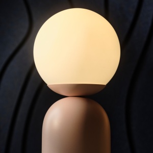 Veioza, lampa de masa design modern Notti roz - Img 8