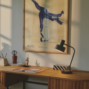 Veioza/Lampa de masa design nordic Matis negru 149260 universul-luminii.ro