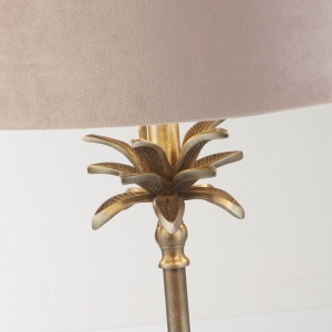 Veioza, Lampa de masa eleganta Palm roz 136600 universul-luminii.ro