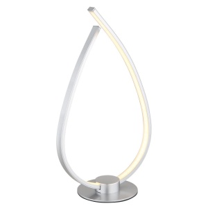 Veioza, Lampa de masa LED TRINA argintiu