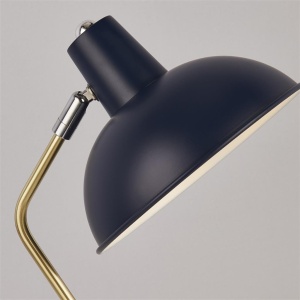 Veioza/Lampa de masa metal moderna Aberdeen navy 140080 universul-luminii.ro