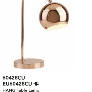 Veioza/Lampa de masa stil minimalist Hang cupru 140050 universul-luminii.ro