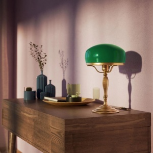 Veioza, Lampa de masa vintage Mushroom Lamp verde - Img 5