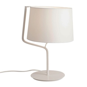 Veioza / Lampa masa design modern CHICAGO alba T0028 MX
