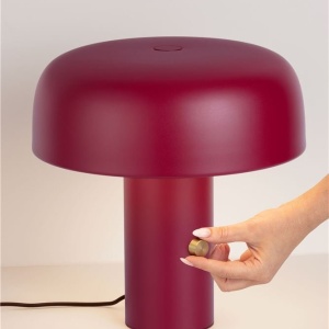 Veioza LED 2700K NOELIA bordeaux - Img 4
