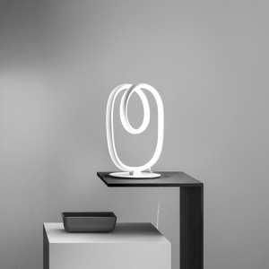 Veioza LED design modern Diva, auriu, alb sau titan 146400 universul-luminii.ro