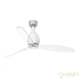 Ventilator cu telecomanda ETERFAN MINI alb lucios 32020
