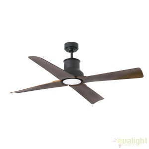 Ventilator cu telecomanda IP44 WINCHE maro 33481 60050 universul-luminii.ro