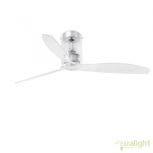 Ventilator de tavan modern cu telecomanda MINI TUBE FAN Transparent 33393