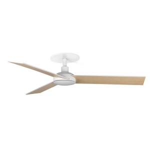 Ventilator incastrabil tavan cu telecomanda RUDDER 3 S alb/frasin