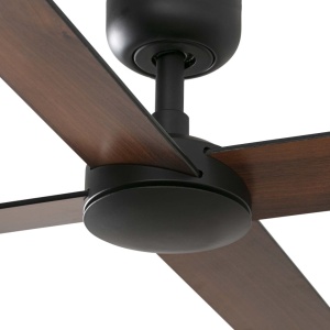 Ventilator tavan smart sistem TUYA si telecomanda RUDDER 4 L negru/nuc - Img 6
